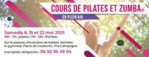 Cours de zumba et pilates à Angoulême